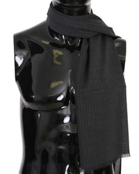 Thumbnail for Dolce & Gabbana Mens Wool Striped Scarf One Size Men