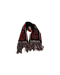 Thumbnail for Gorgeous Dolce & Gabbana Mens Cashmere Scarf with Royal Love Print One Size Men