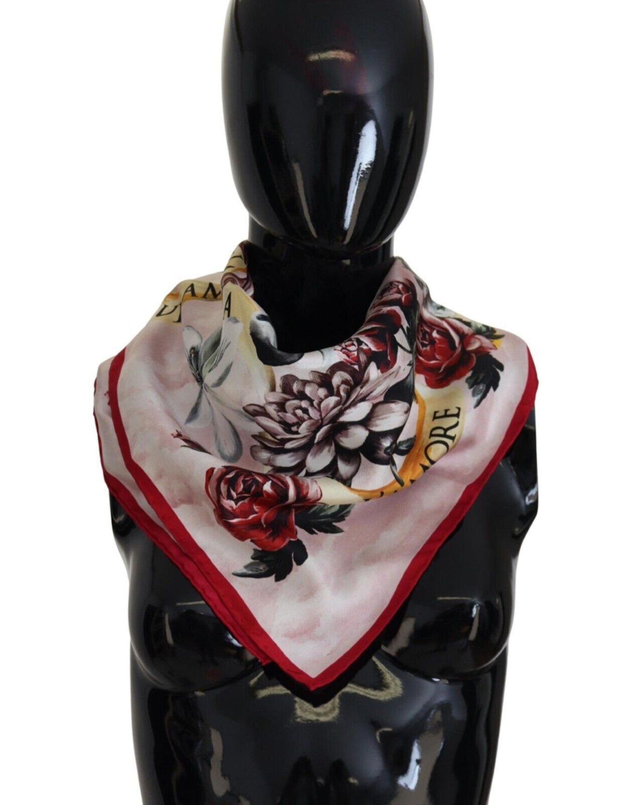 New Dolce & Gabbana Mens Silk Scarf One Size Men