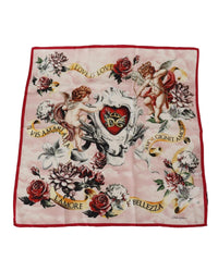 Thumbnail for New Dolce & Gabbana Mens Silk Scarf One Size Men