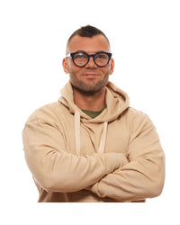 Thumbnail for Omega Men's Blue  Optical Frames - One Size