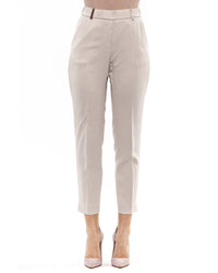 Thumbnail for Regular Waist Trousers with Elastic Band 42 IT Women