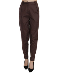 Thumbnail for Just Cavalli High Waist Tapered Formal Pants 38 IT Women