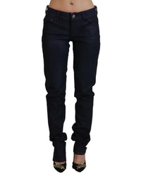 Thumbnail for Low Waist Denim Pants with Logo Details by Just Cavalli W26 US Women