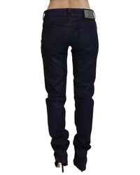 Thumbnail for Low Waist Denim Pants with Logo Details by Just Cavalli W26 US Women