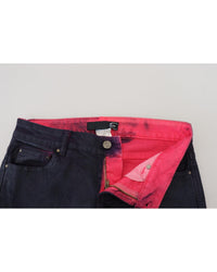 Thumbnail for Low Waist Denim Pants with Logo Details by Just Cavalli W26 US Women