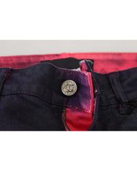 Thumbnail for Low Waist Denim Pants with Logo Details by Just Cavalli W26 US Women