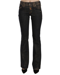 Thumbnail for Mid Waist Flared Denim Casual Pants W27 US Women