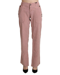 Thumbnail for Ermanno Scervino High Waist Straight Trouser Pants 44 IT Women