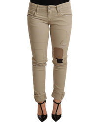 Thumbnail for Authentic ACHT Denim Cotton Slim Fit Folded Hem Jeans W25 US Women