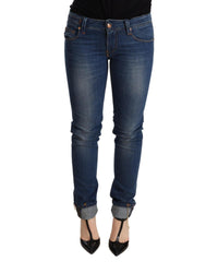 Thumbnail for ACHT Push-Up Jeans - Slim Fit Blue Washed W26 US Women