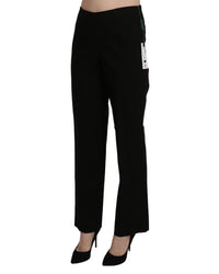 Thumbnail for Black High Waist Straight Pants 44 IT Women