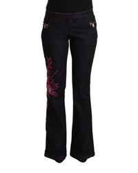 Thumbnail for EXTE Cotton Stretch Mid Waist Flared Denim Jeans 42 IT Women