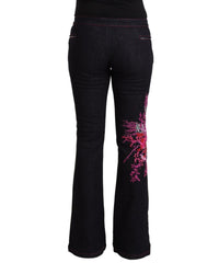 Thumbnail for EXTE Cotton Stretch Mid Waist Flared Denim Jeans 42 IT Women