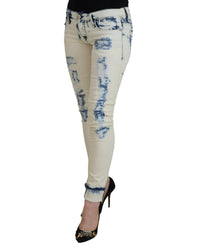 Thumbnail for Authentic ACHT Skinny Jeans with Tattered Denim Finish W26 US Women