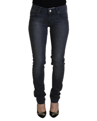 Thumbnail for Authentic ACHT Skinny Jeans with Logo Details W26 US Women