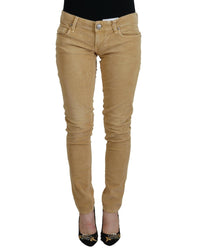 Thumbnail for Authentic ACHT Skinny Jeans with Low Waist Corduroy Design W26 US Women