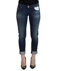 Thumbnail for Authentic ACHT Slim Fit Denim Jeans with Logo Details W26 US Women