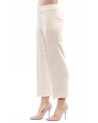 Thumbnail for High Waist Palazzo Soft Pants with Pockets and Side Zip 40 IT Women