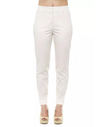Thumbnail for High Waist Trousers with Pockets and Zipper Closure 42 IT Women