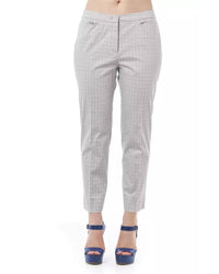 Thumbnail for Geometric Pattern Regular Fit Trousers 48 IT Women