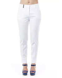 Thumbnail for Regular Fit Stretch Pants with Shaped Front Pockets and Threaded Back Pockets 48 IT Women