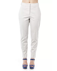 Thumbnail for Pocketed Straight Leg Trousers with Zip and Hook Closure 48 IT Women