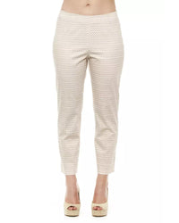 Thumbnail for Geometric Pattern High Waist Slim Fit Pants 42 IT Women