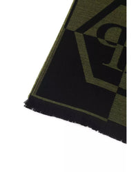 Thumbnail for Luxury Logo Scarf with Fringed Hems One Size Men