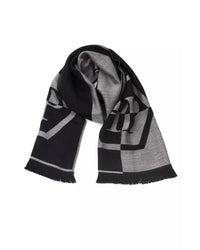 Thumbnail for Logo Fringed Scarf One Size Men