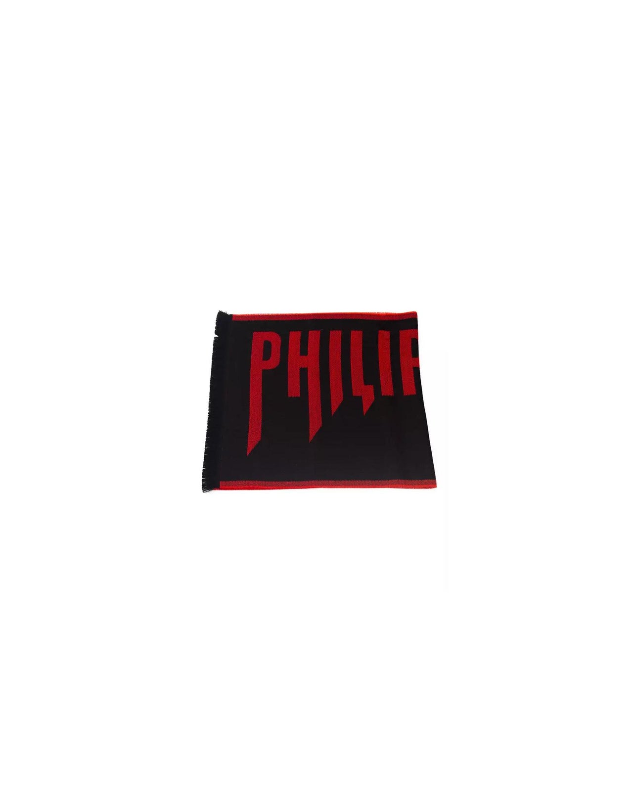 Fringed Logo Scarf One Size Men