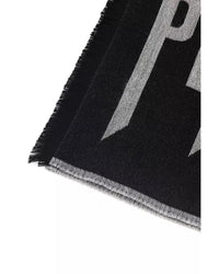Thumbnail for Logo Fringed Scarf One Size Men