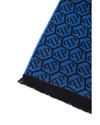 Thumbnail for Monogram Fringed Scarf One Size Men