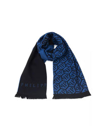 Thumbnail for Monogram Fringed Scarf One Size Men