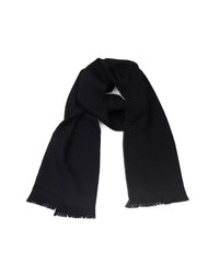 Thumbnail for Monogram Fringed Hems Scarf One Size Men