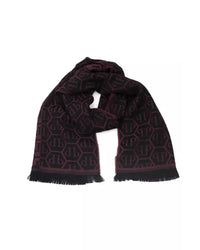 Thumbnail for Monogram Fringed Hem Scarf One Size Men