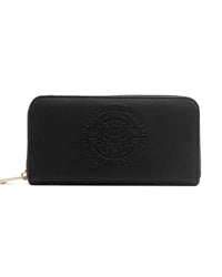 Thumbnail for Plein Sport Logo Purse with Zip Opening and Card Holder One Size Women