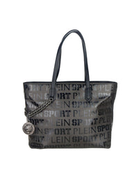 Thumbnail for Plein Sport Logo Print Shopping Bag with Crossbelt One Size Women