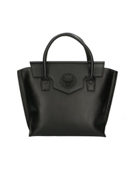 Thumbnail for Plein Sport Logo Handbag with Magnetic Closure One Size Women