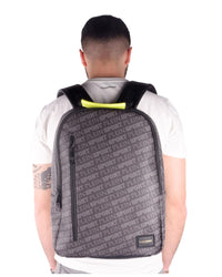 Thumbnail for Plein Sport Logo Print Zip Closure Backpack One Size Men