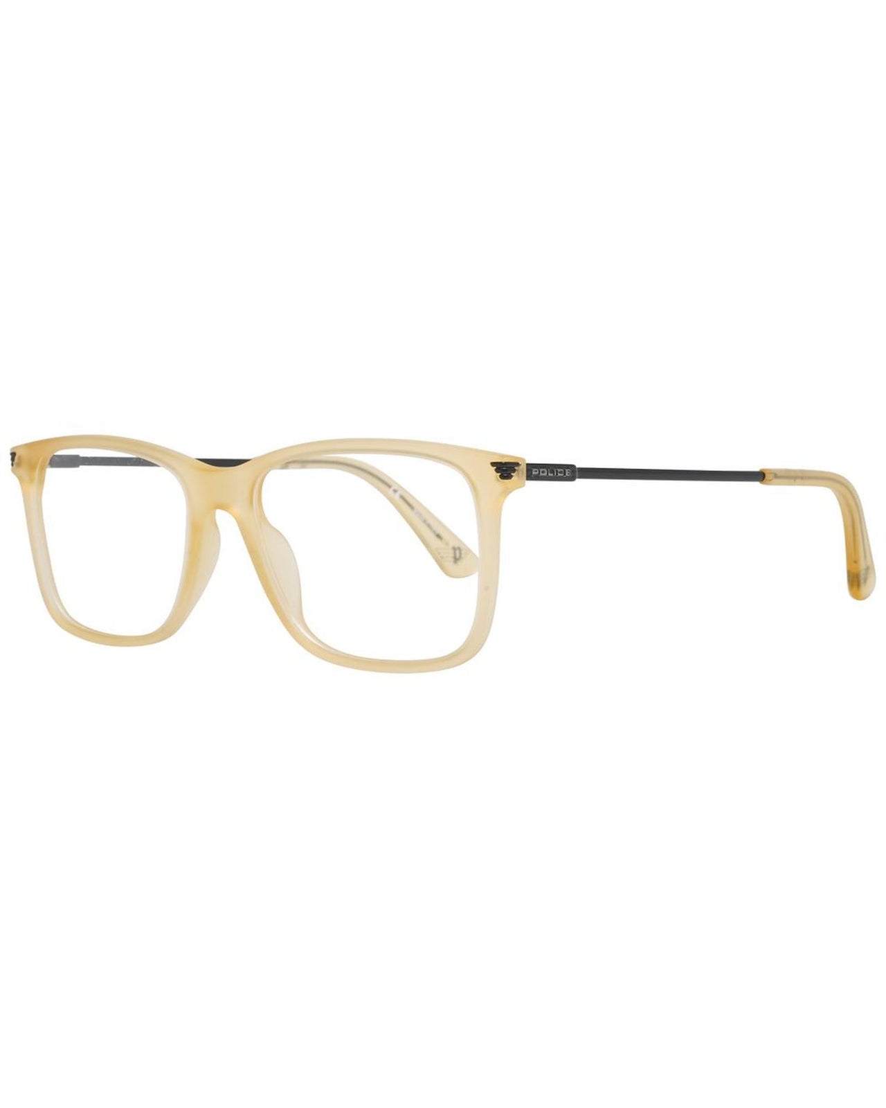 Police Men's Yellow  Optical Frames - One Size