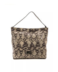 Thumbnail for Python Print Leather Shoulder Bag One Size Women