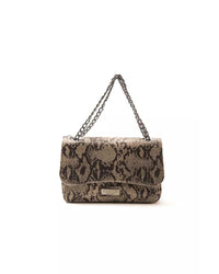 Thumbnail for Python Print Leather Crossbody Bag One Size Women