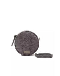 Thumbnail for Small Oval Crocodile-print Leather Crossbody Bag One Size Women