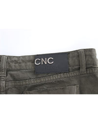 Thumbnail for CNC Costume National Green Slim Leg Jeans W26 US Women