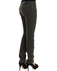 Thumbnail for CNC Costume National Green Slim Leg Jeans W26 US Women