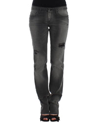 Thumbnail for CNC Costume National Gray Straight Leg Jeans W26 US Women