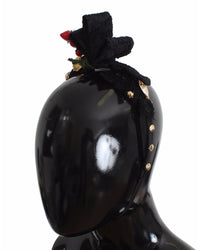 Thumbnail for Authentic Dolce & Gabbana Berry Fruit Crystal Embellished Diadem One Size Women