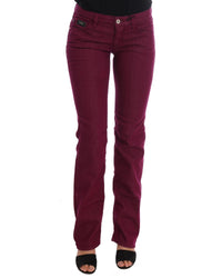 Thumbnail for Costume National Women's Red Wash Cotton Stretch Denim Jeans - W26 US