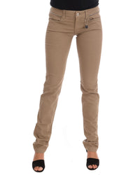 Thumbnail for CoSTUME NATIONAL CNC Super Slim Fit Beige Jeans W26 US Women
